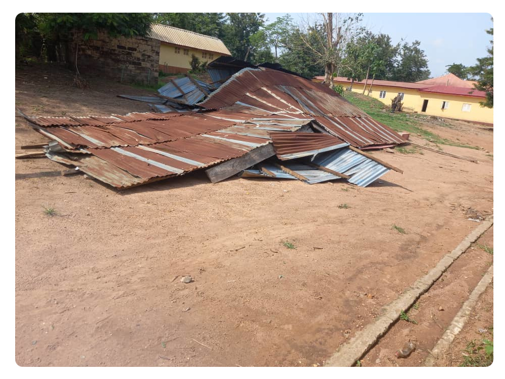 School Damaged Roof