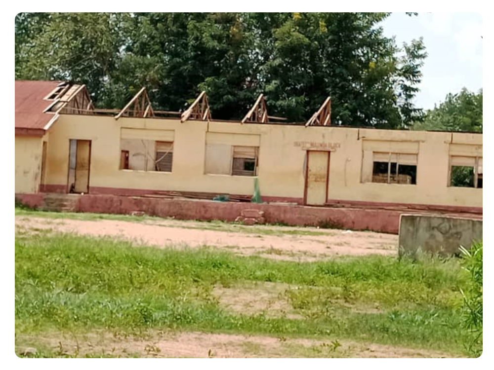 School Damaged Roof